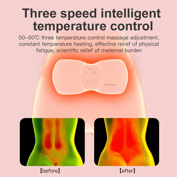 Porodo Cordless Heat Wave Massage Pad