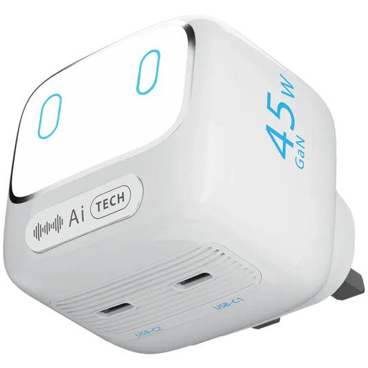 Powerology 45W Lumix GaN AI Power Charger