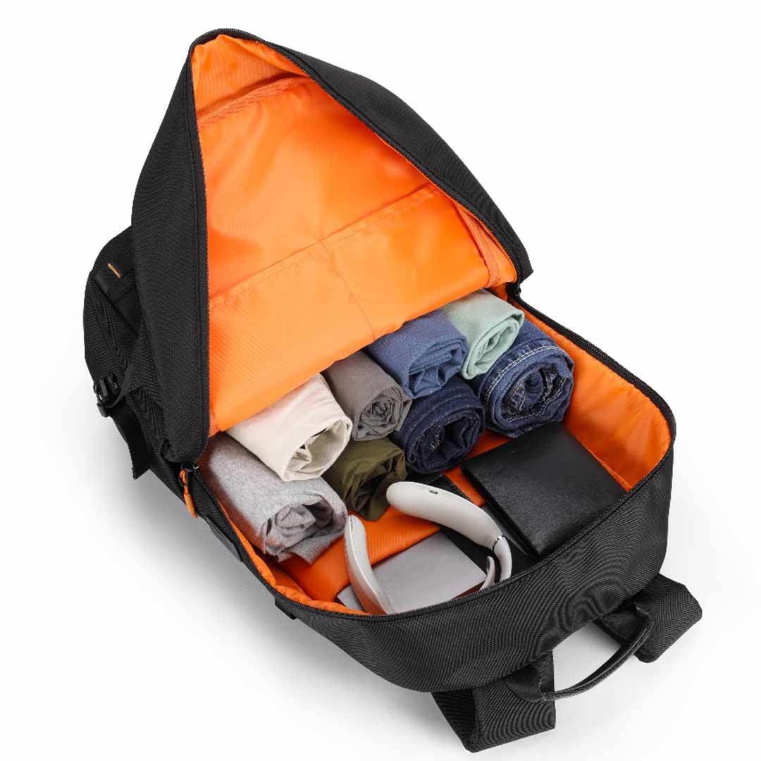 Porodo Gaming PU Laptop Backpack With USB-C Port and PS5 Compartment