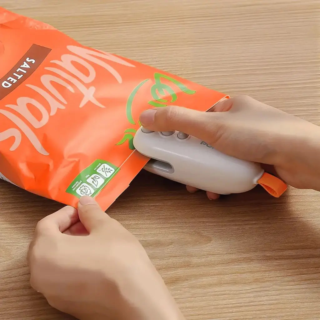 Porodo 2-In-1 Magnetic Mini Sealer & Cutter