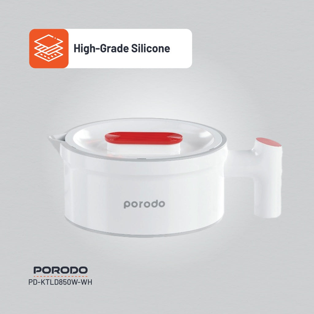 غلاية كهربائية محمولة قابلة للطي من بورودو، 850 واط/600 مل