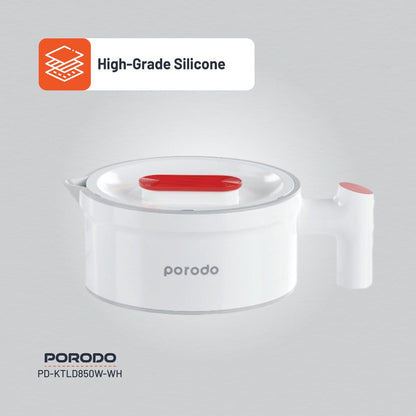 غلاية كهربائية محمولة قابلة للطي من بورودو، 850 واط/600 مل