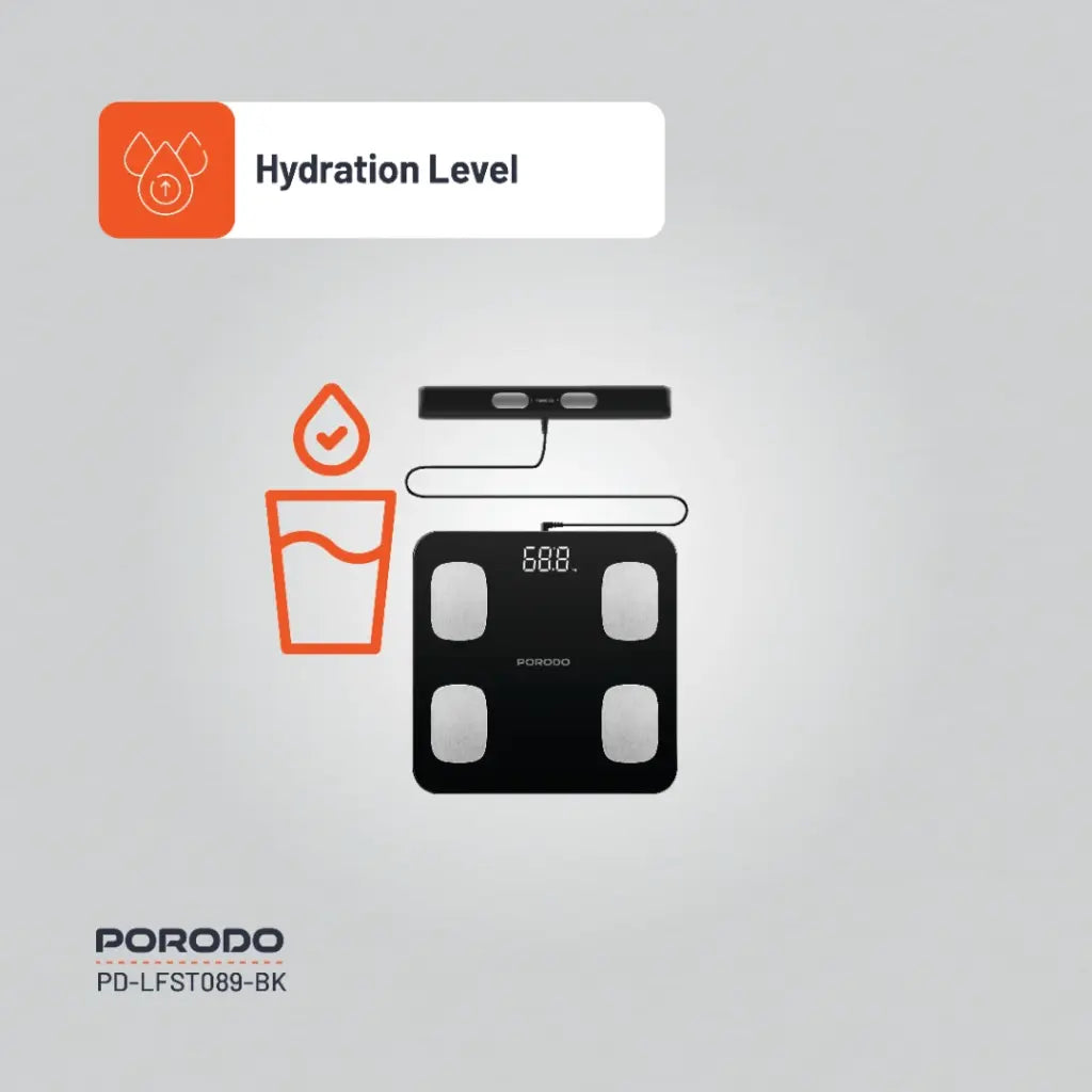 Porodo Precise Analysis Smart Scale