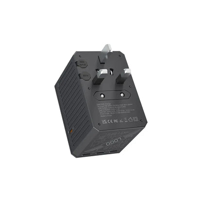 Porodo GaN 5-Port Travel Block Universal Charger 65W