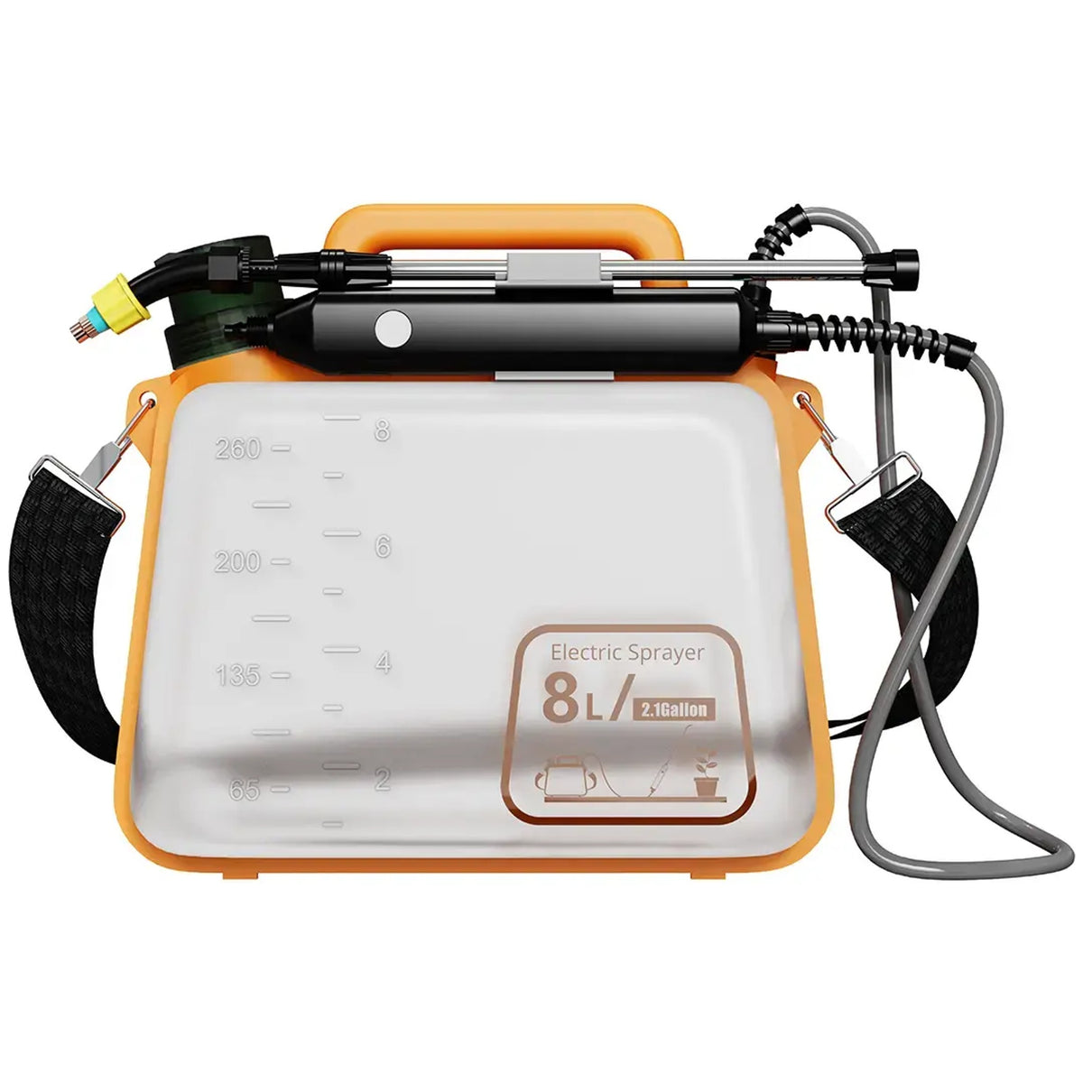 Porodo AquaSplash Electric Garden Sprayer with Dual Spray Modes