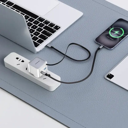 Powerology 65W Dual Port | Retractable GaN Charger
