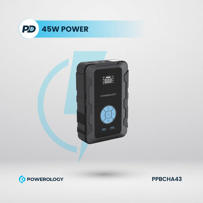 جهاز Powerology Jumpstart مع مضخة هواء