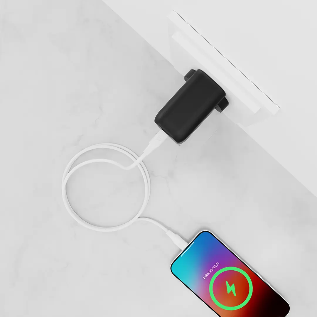 Powerology Power Sync Flex USB-C to Lightning Cable PD 30W