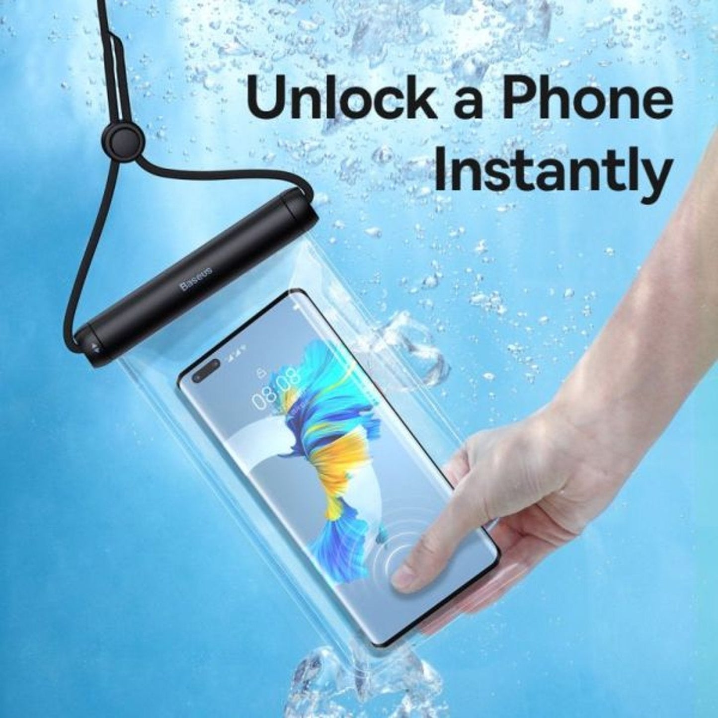 حقيبة Baseus Cylinder Slide Cover Pro المقاومة للماء