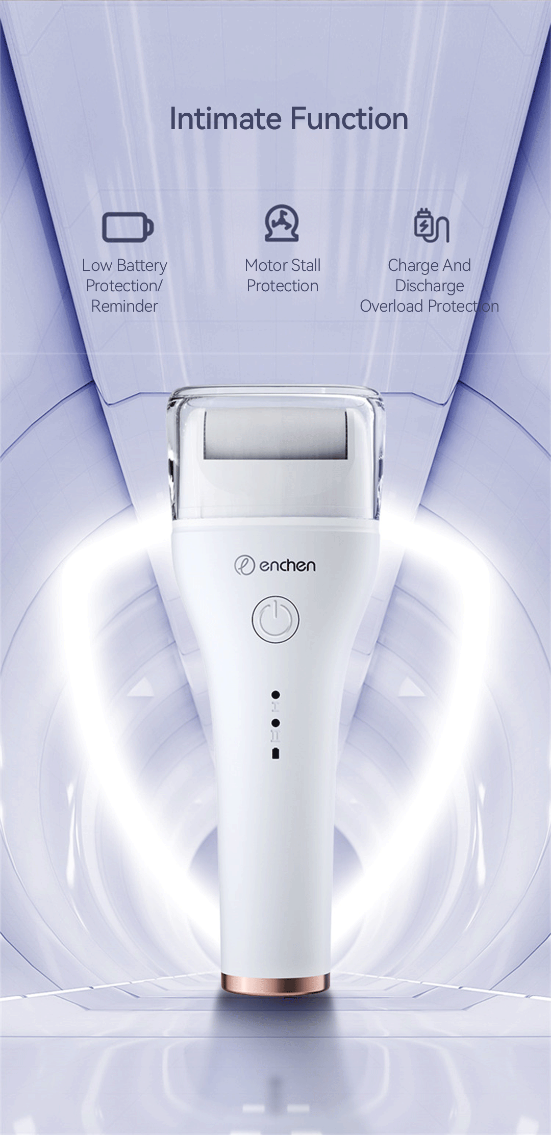 جهاز إنتشين الكهربائي لإزالة مسامير القدم