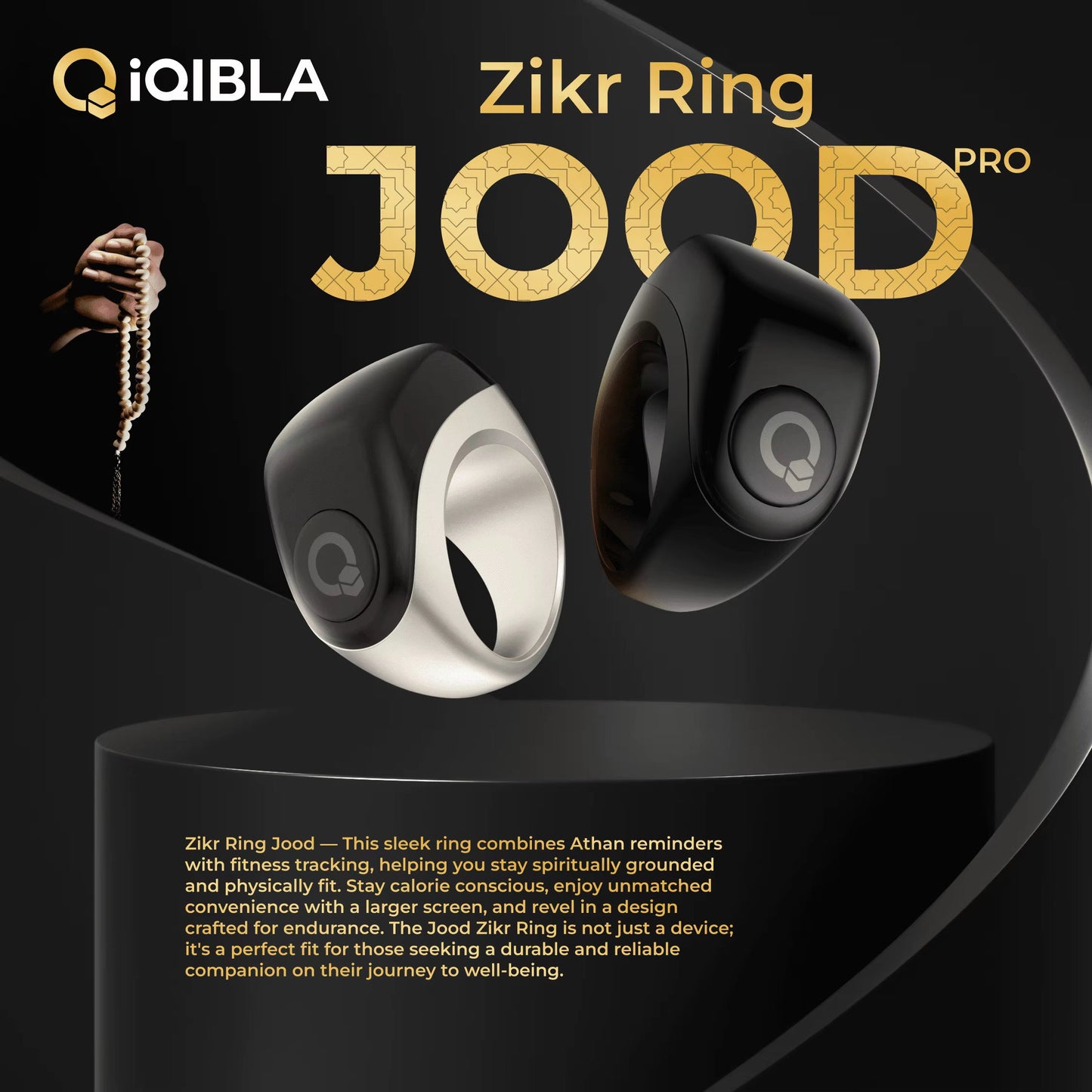 iQibla Jood Pro Zikr Ring