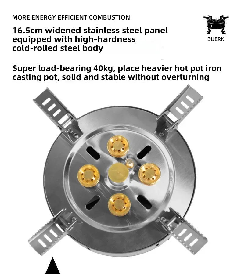 موقد بويرك بخمس شعلات AEM-005B