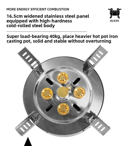 موقد بويرك بخمس شعلات AEM-005B