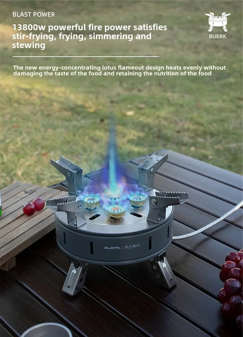 موقد بويرك بخمس شعلات AEM-005B