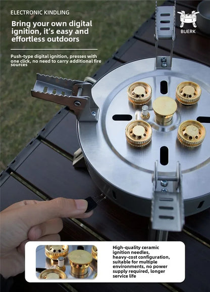 موقد بويرك بخمس شعلات AEM-005B