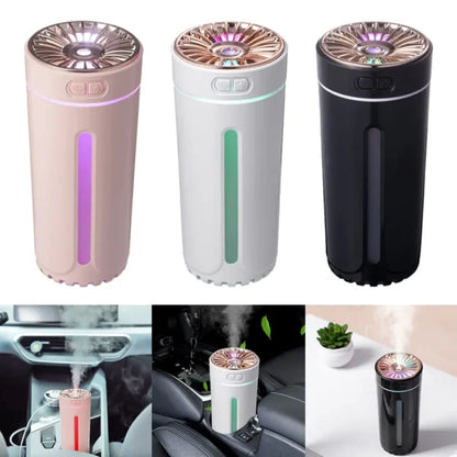 Ultrasonic Aroma Air Humidifier with 7-Color LED Light | 300ml