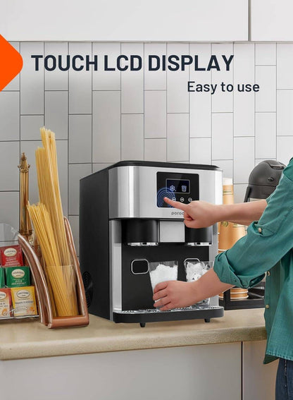 Porodo 3in1 Ice Maker with Crusher and Cold Water Dispenser