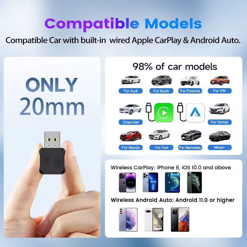 Mini Wireless Smart Connector - CarPlay