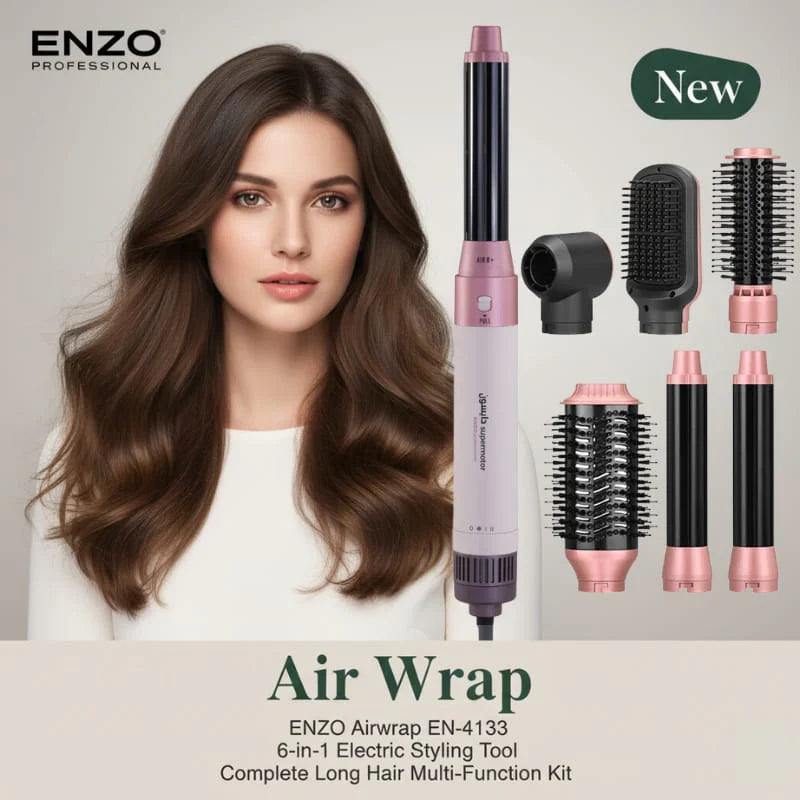 Enzo 6-in-1 Electric Hair Styling Tool 1500W EN-4133