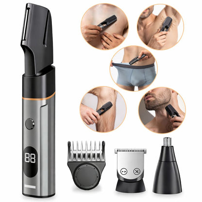 Green Lion 5 In 1 Multi-Function Hair Clipper Set 600mAh