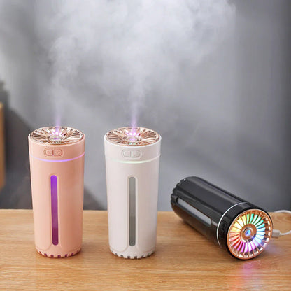 Ultrasonic Aroma Air Humidifier with 7-Color LED Light | 300ml