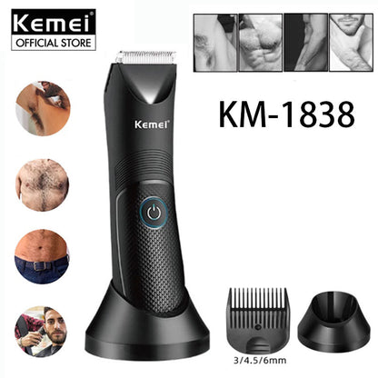 Kemei Professional Body Hair Trimmer KM-1838