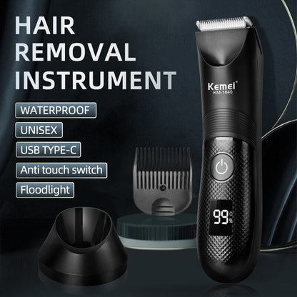 Kemei Professional Body Hair Trimmer KM-1840
