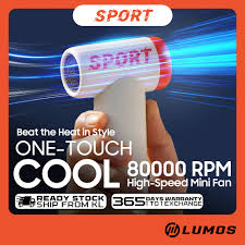 Sport One-Touch Cool High-Speed Mini Fan - DC01