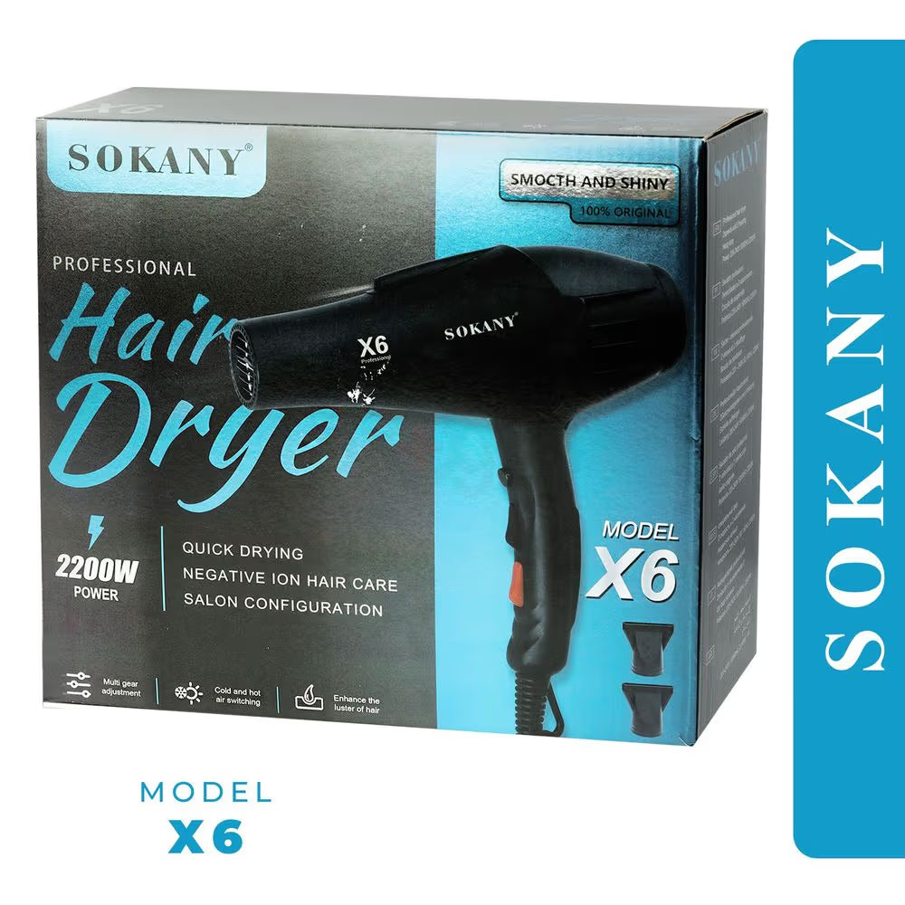 Sokany Professional Hair Dryer 2200W SK-X6