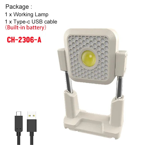 Solar Multifunctional COB Work Light