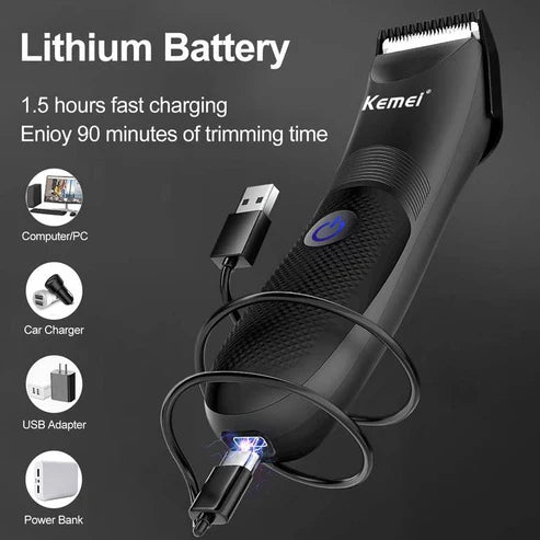 Kemei Professional Body Hair Trimmer KM-1838