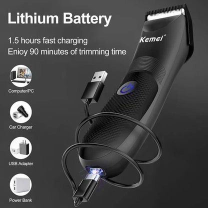Kemei Professional Body Hair Trimmer KM-1838