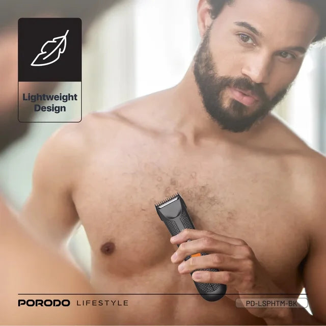 Porodo Sensitive Parts Hair Trimmer | Ergonomic Grip Design