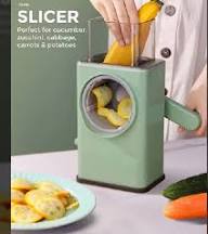 Multi-Function Vegetable Cutter | Stainless Steel Panel