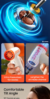 Sport One-Touch Cool High-Speed Mini Fan - DC01