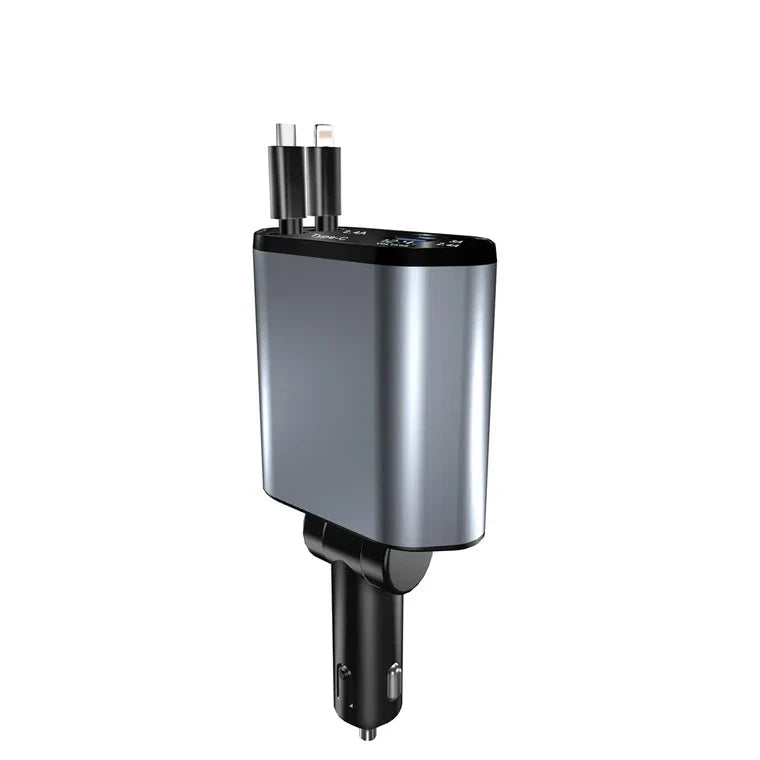 4in1 Telescopic Charging Cable 180°/120W