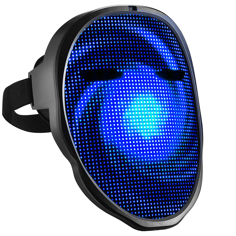 Shining LED Mask with Bluetooth Programmable App